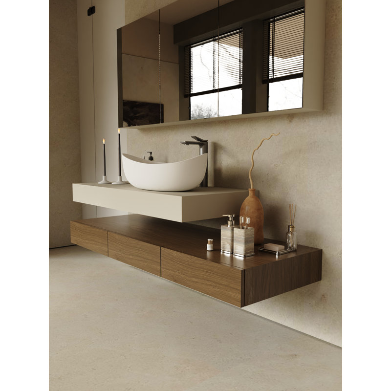 solid surface bathroom sink