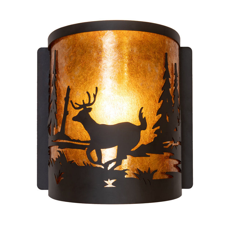 1 - Light Flush Mounted Sconce