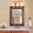 Fontanez Farmhouse Wood Bathroom Wall Mirror-2091036589