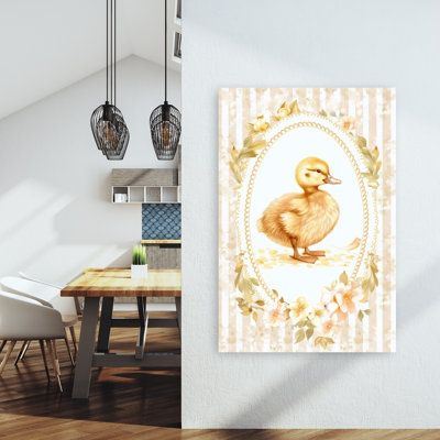 «Floral», reproduction d'art encadrée