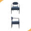Fauteuil d'appoint rembourré Mid-Century