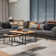 Abrienne Soft Shiny Lines Beige/Grey/Black Rug