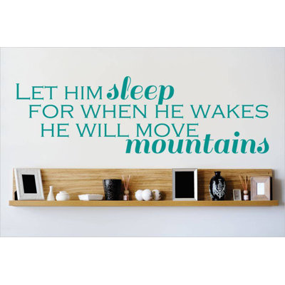 Text & Numbers Wall Decal