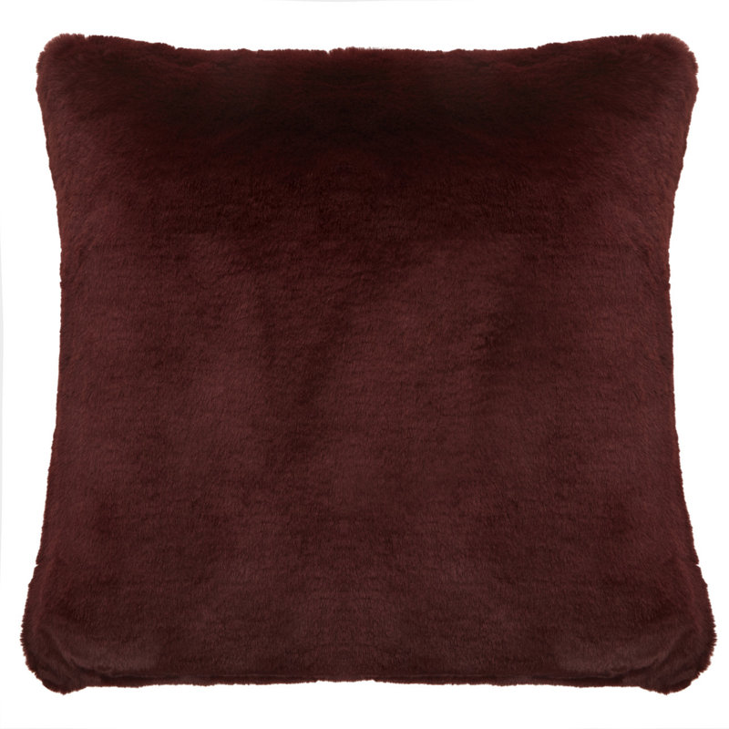Aizley Square Cushion, Red Wine