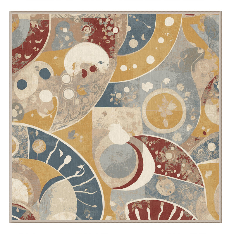 Tapis Zesty Ripple, Carré 6 pi
