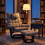 Fauteuil inclinable avec repose-pieds