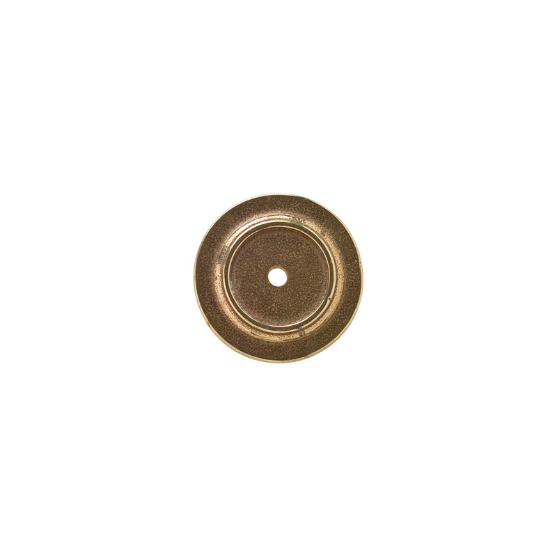 Maddox Metal Knob Backplate, Silicon Bronze Medium