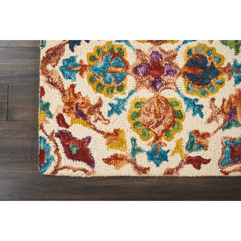 Tapis ivoire, Tapis de couloir 2 pi 3 po x 7 pi 6 po