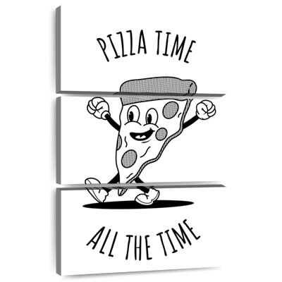 Yarlin Pizza Time - blanc