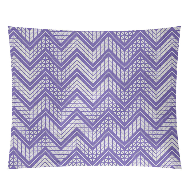Tapisserie Stephenie, H 68 po x l 80 po, Mauve / Blanc