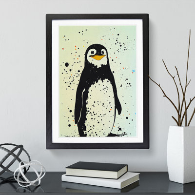 Penguin Graffiti No.7 - Wall Art