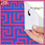 Rideaux de douche rose et bleu-1255592494