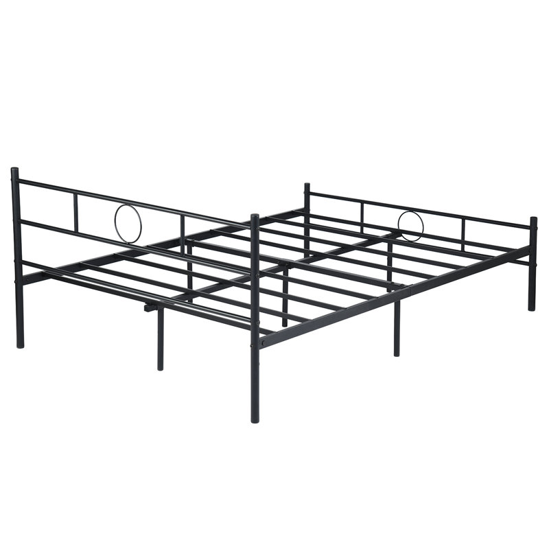 Bed Frame, Double (4'6), Black