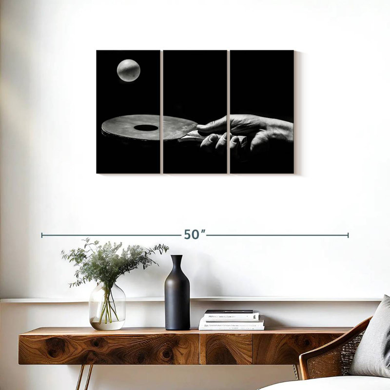 Sireci Ping Pong Practice, 20" H x 33" W