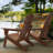 Plastic Folding Adirondack Chair with Adjustable Backrest-1633152391