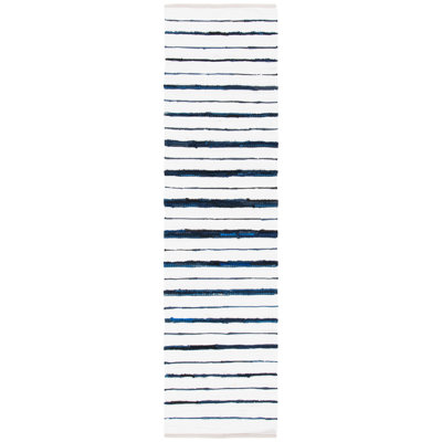 Montauk Hand Woven Performance Striped Rug
