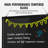 VEVOR No Composite Aluminium Chalkboard