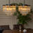 6-Lights Modern 3-Tier Round Fringe Crystal Chandelier-222588432