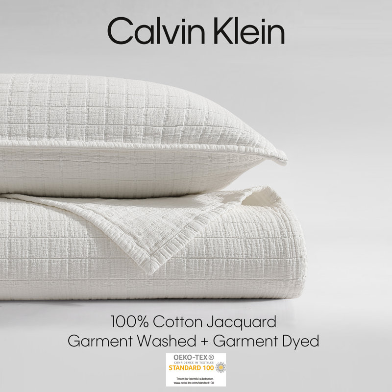 Taie décorative de couleur unie 100% coton, Très grand, Blanc cassé