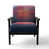 Orange/Blue/Red Polyester Blend