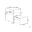 Bronnie 50cm Wide 3 -Drawer Mobile File Cabinet-169672886