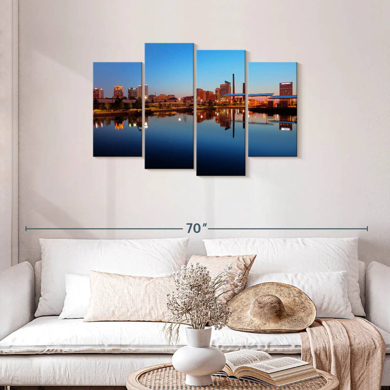 Nicci Birmingham Skyline, H 27 po x l 43 po