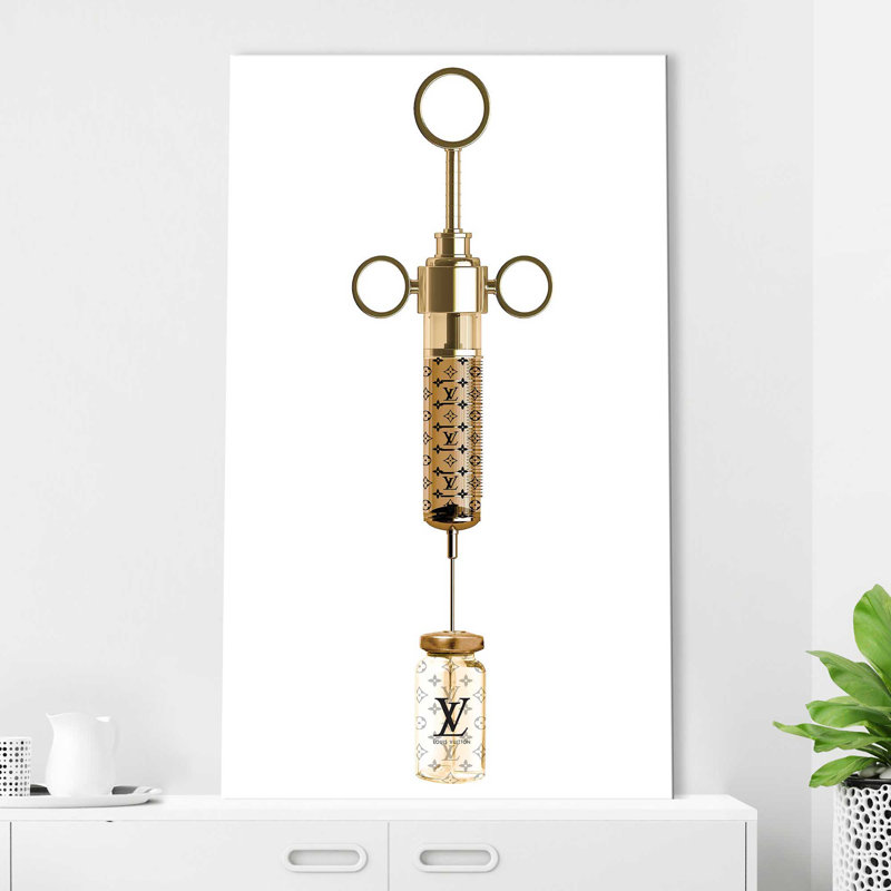 «Shot Of Louie (Vertical)» par Jodi - impression, H 60 po x l 36 po x P 1,5 po, Toile tendue