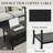 4-Piece Metal Patio Furniture Set