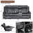 Prarthana 92.9 " Velvet Sofa Power Reclining-200502303