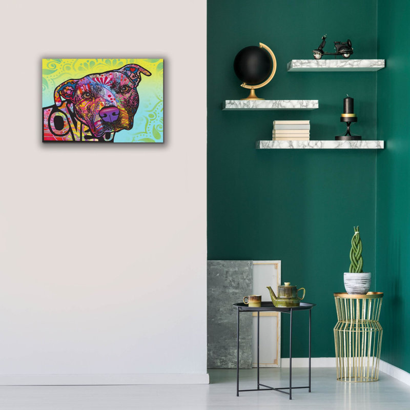 " Love You Pit Bull " Print