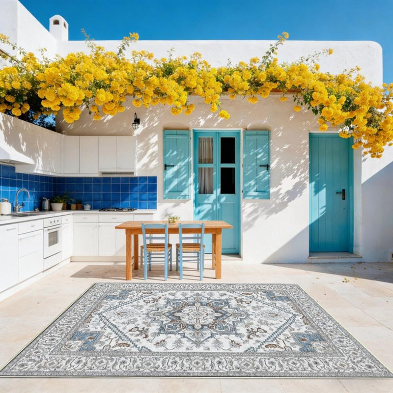Moroccan Pattern Area Rug, Soft And Lightweight, Suitable For All Seasons, Easy To Maintain And Easy To Clean, Machine Washable Carpet Floor Mat, Suitable For Living Room, Bedroom, Hallway, Balcony, Patio, Room Decor, Home Decor, Outdoor Decor