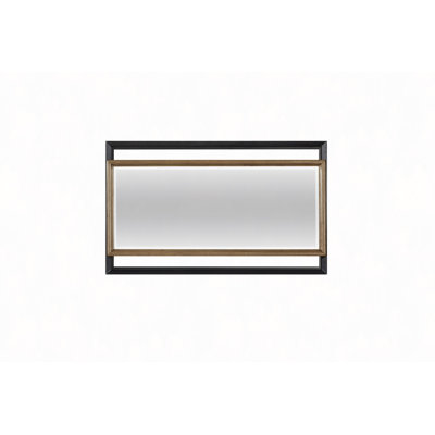 Miroir de paysage en métal