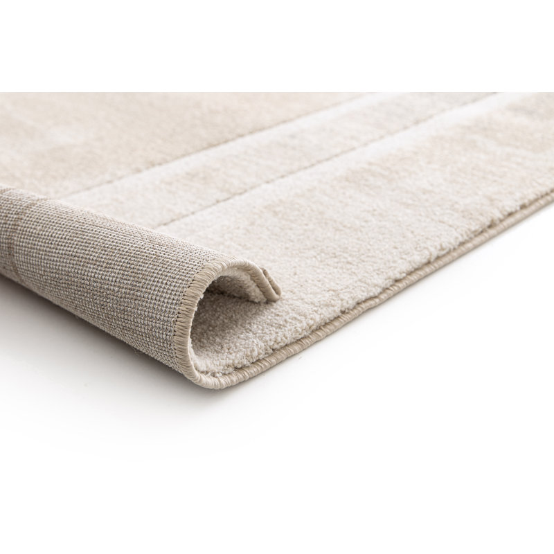 Rectangle Geometric Shapes Area Rug, Beige, Rectangle 160 x 230 cm, Polyester