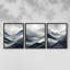 Lanscape Study Series LIX -Set de 3 estampes numériques giclées -Prêt à accrocher-107253390-107253391
