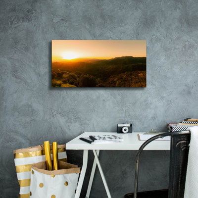 Art mural sur toile Millwood Pines «Hollywood Sunset» par Epic Portfolio