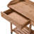 Burroughs Fir Wood Outdoor Potting Bench with Sink Drawer-2042685692