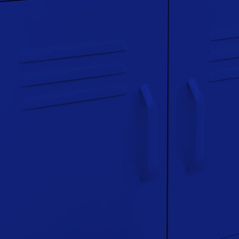 Gazali Storage Cabinet 60x35x56 cm Steel, Navy Blue