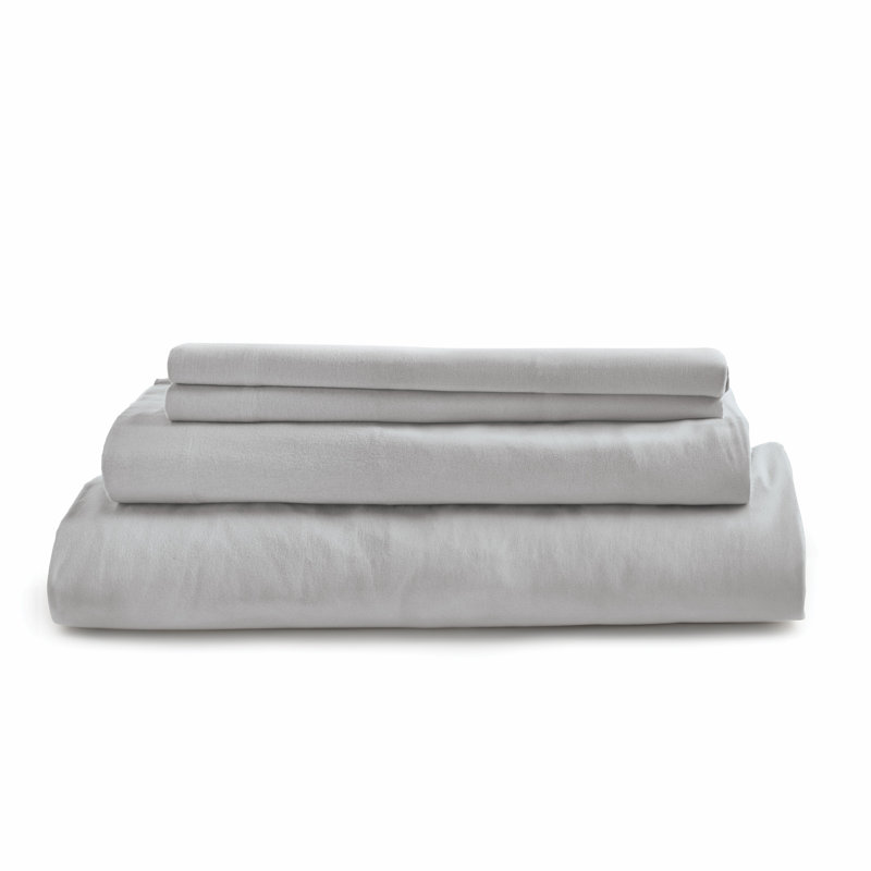 Modern Threads 4-Piece 100% Cotton Flannel Sheet Set – Soft and Durable for Every Season, California King Sheet Set, Mist
