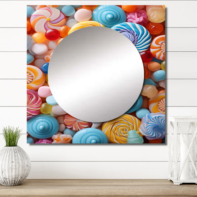 Miroir carré Herington - Popart Candies