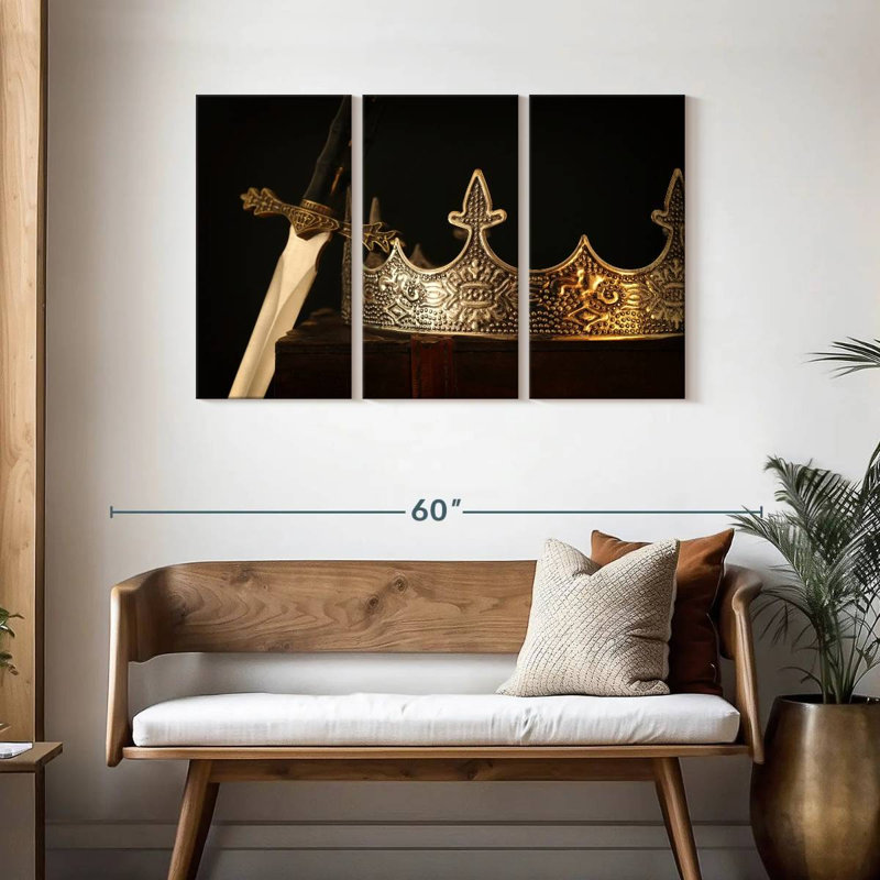 Couronne Kern King Arthur, H 28 po x l 45 po