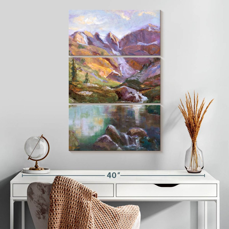 Alvord Western Vistas II, H 32 po x l 20 po