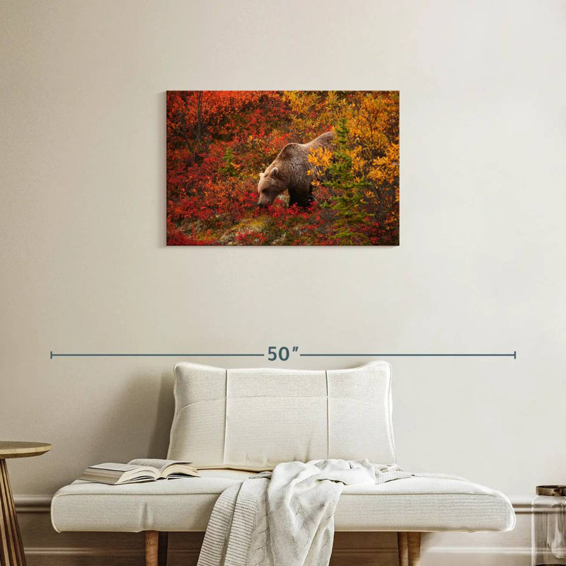 Crowle Alaskan Grizzly Bear, 20" H x 30" W