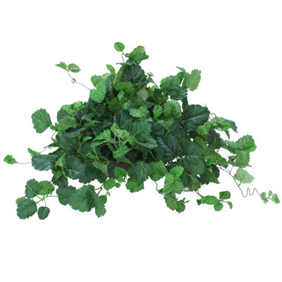 13'' Faux Ivy Plant in Earthenware Planter