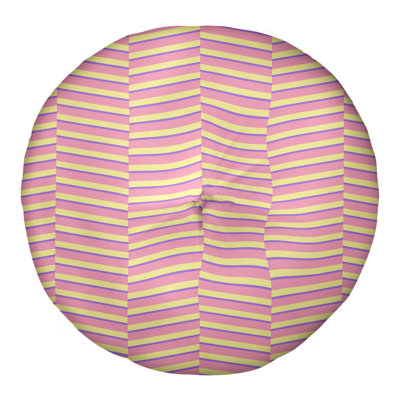 Coussin de sol à rayures fracturées
