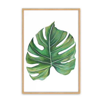 Étude Monstera Émeraude par Dollybirds, estampe