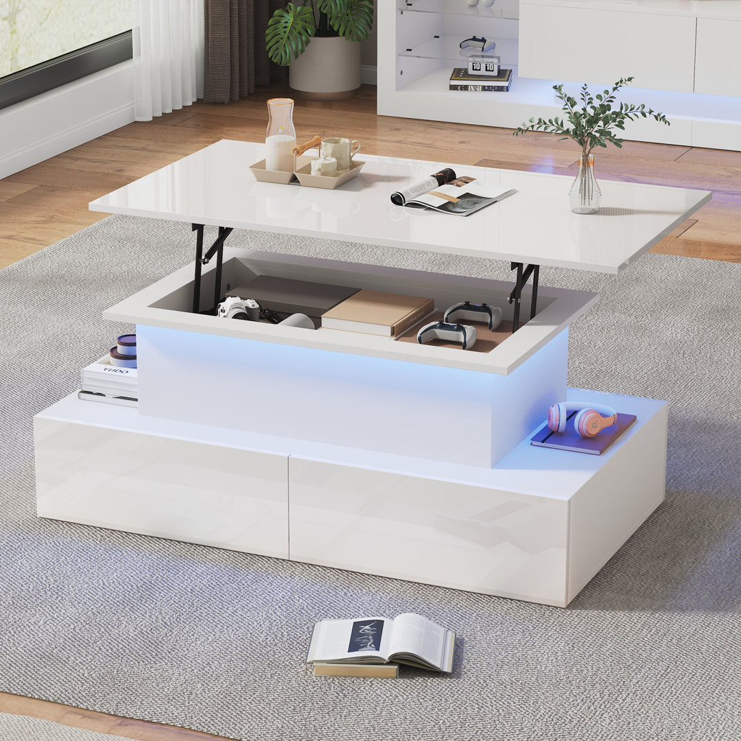 Lift Top Coffee Table with Storage