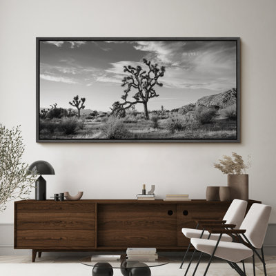«Cactus Desert», impression sur toile encadrée