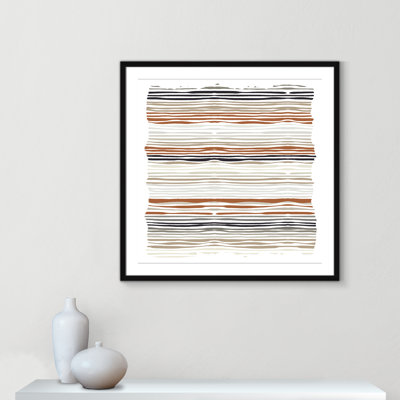 «Stripes Square Print» par Kimberly Allen
