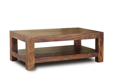 Donoghue Solid Wood Four Leg Coffee Table
