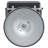 Grey And Chrome Adjustable Bar Stool